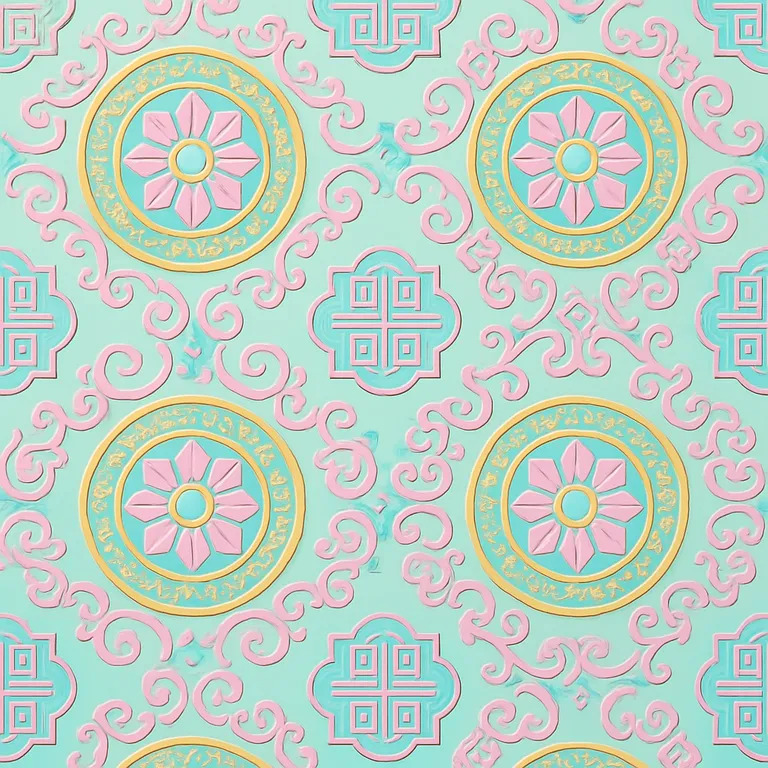 Dancheong Floor